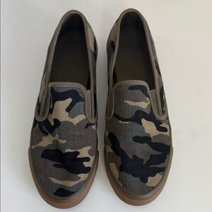 Sperry Camouflage Patterned Loafers